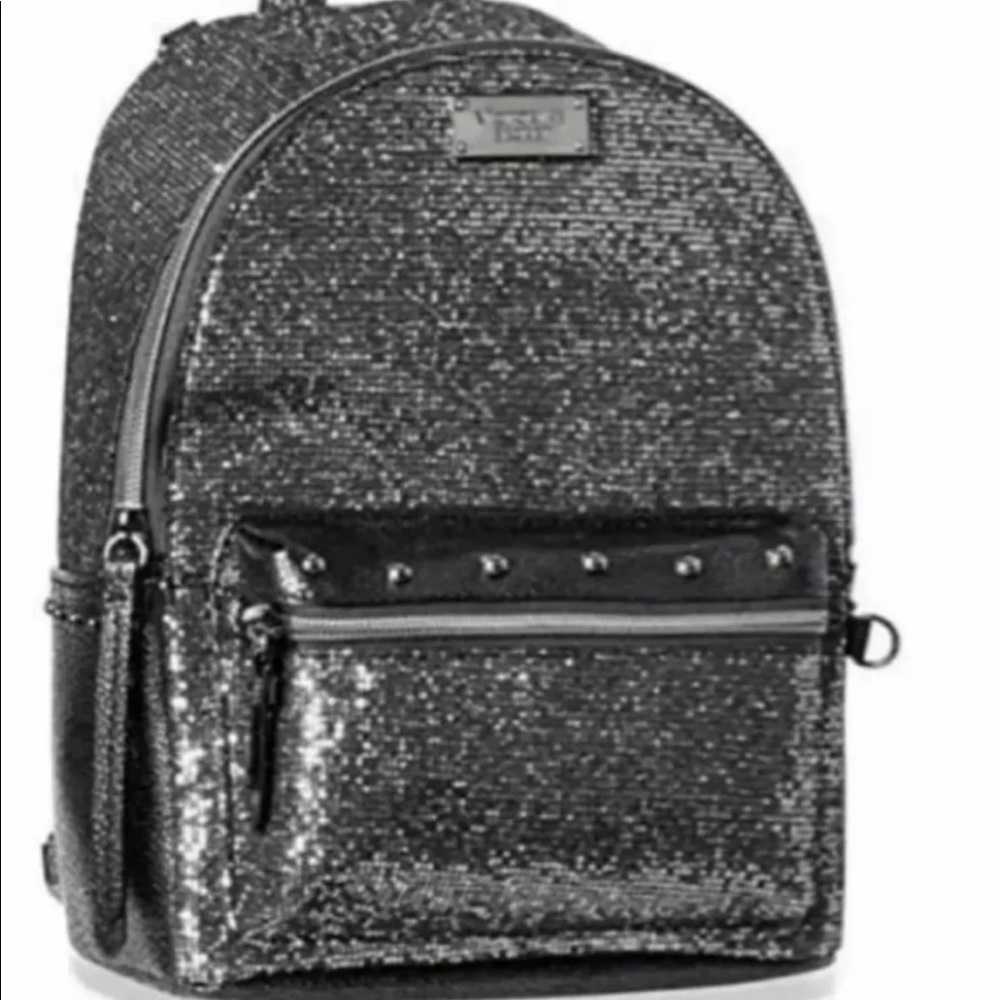 Victoria Secret Glittery Small Backpack New